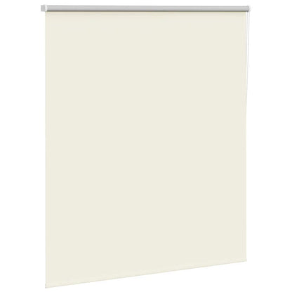 Verdunkelungsrollo Cremeweiß 140x175cm Stoffbreite 136,6cm