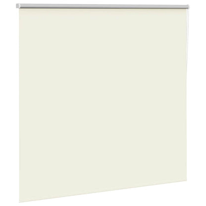 Verdunkelungsrollo Cremeweiß 150x175cm Stoffbreite 146,6cm