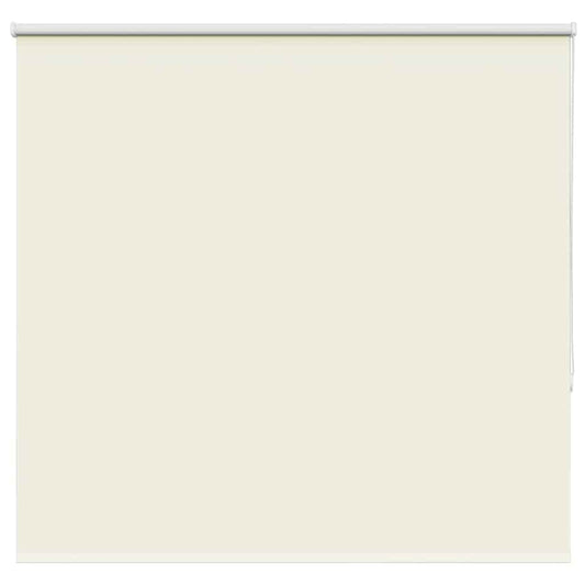 Verdunkelungsrollo Cremeweiß 160x175cm Stoffbreite 156,6cm