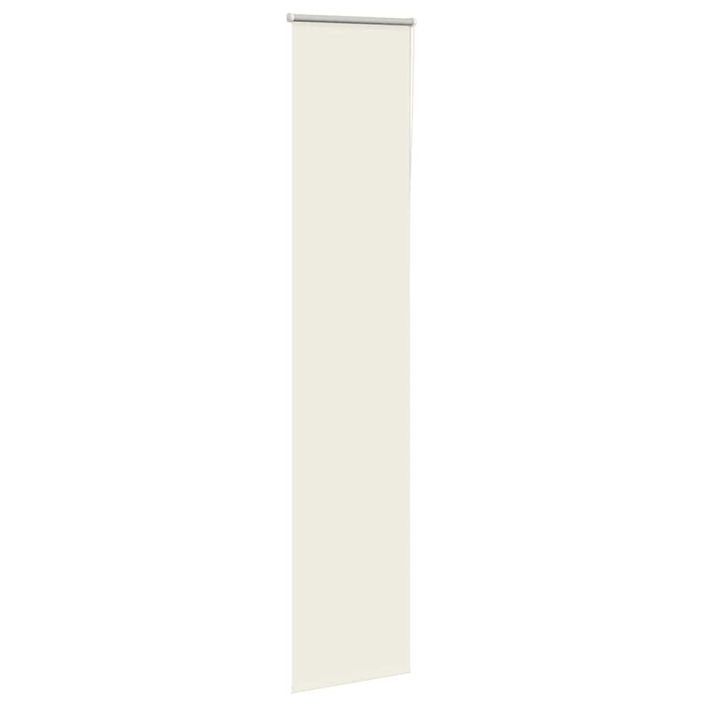 Verdunkelungsrollo Cremeweiß 45x210cm Stoffbreite 40,7 cm