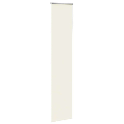 Verdunkelungsrollo Cremeweiß 50x210cm Stoffbreite 45,7 cm