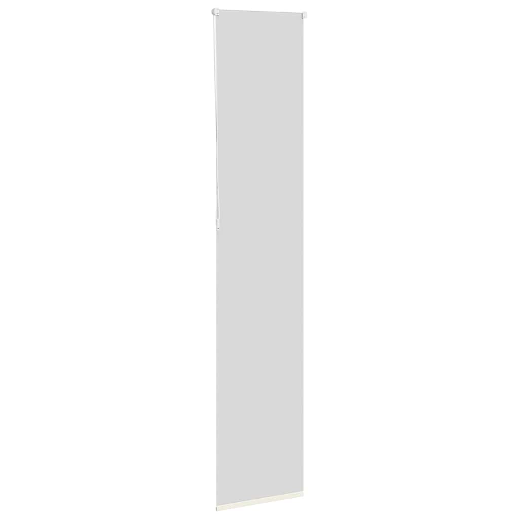 Verdunkelungsrollo Cremeweiß 50x210cm Stoffbreite 45,7 cm