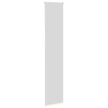 Verdunkelungsrollo Cremeweiß 50x210cm Stoffbreite 45,7 cm