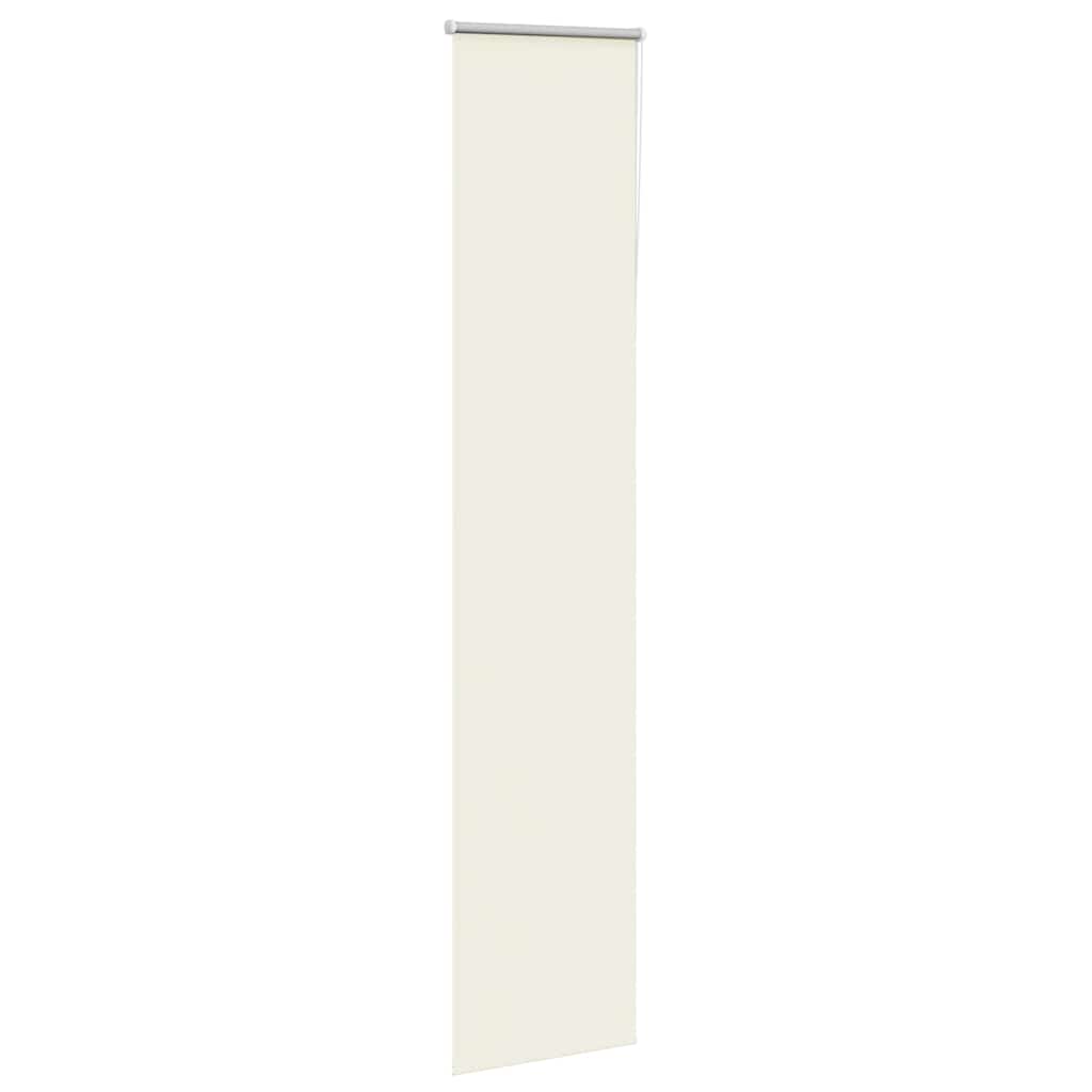 Verdunkelungsrollo Cremeweiß 55x210cm Stoffbreite 50,7 cm