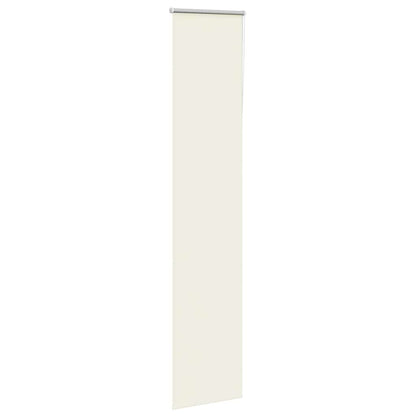 Verdunkelungsrollo Cremeweiß 55x210cm Stoffbreite 50,7 cm