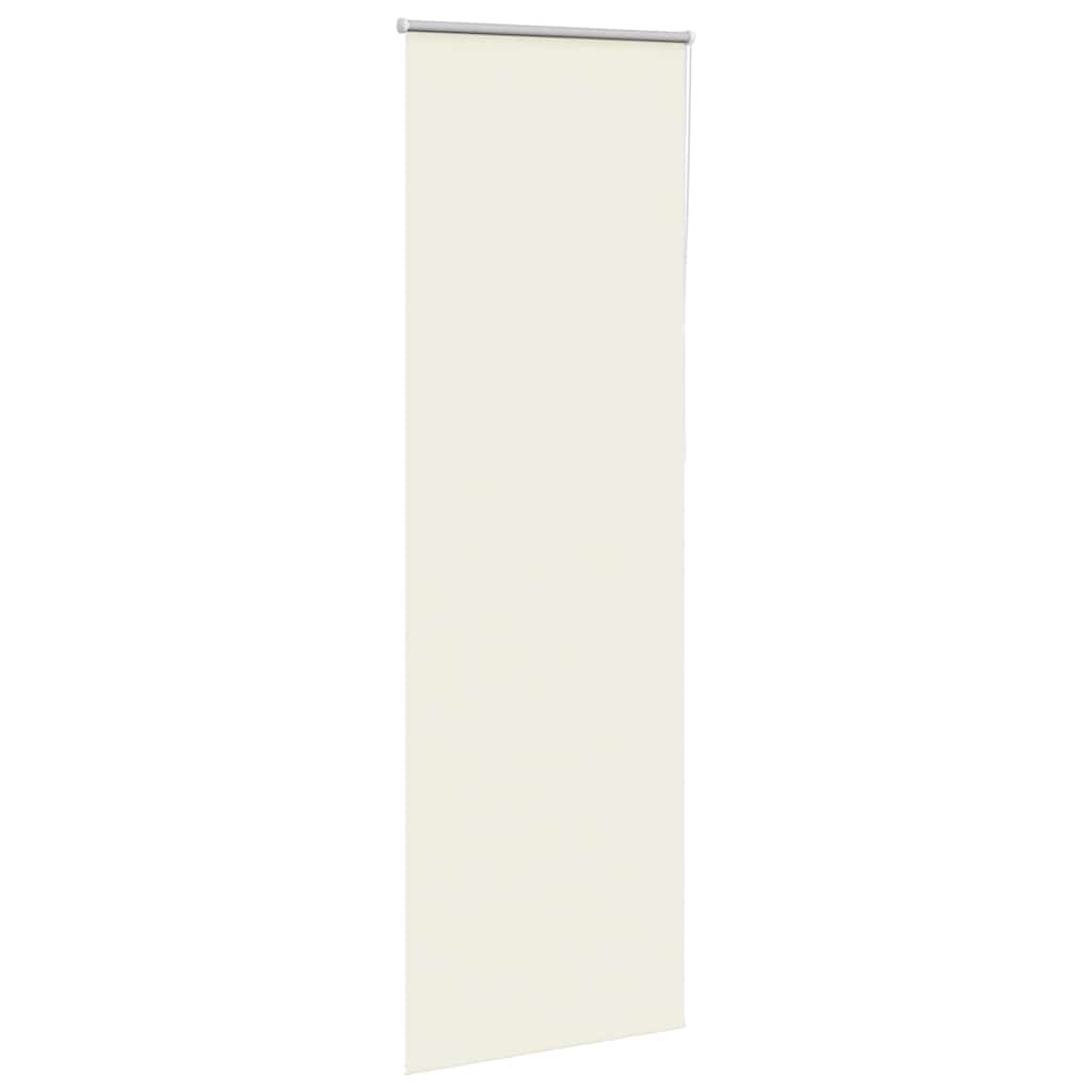Verdunkelungsrollo Cremeweiß 65x210cm Stoffbreite 60,7 cm