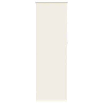Verdunkelungsrollo Cremeweiß 70x210cm Stoffbreite 65,7 cm