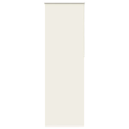 Verdunkelungsrollo Cremeweiß 80x210cm Stoffbreite 75,7 cm
