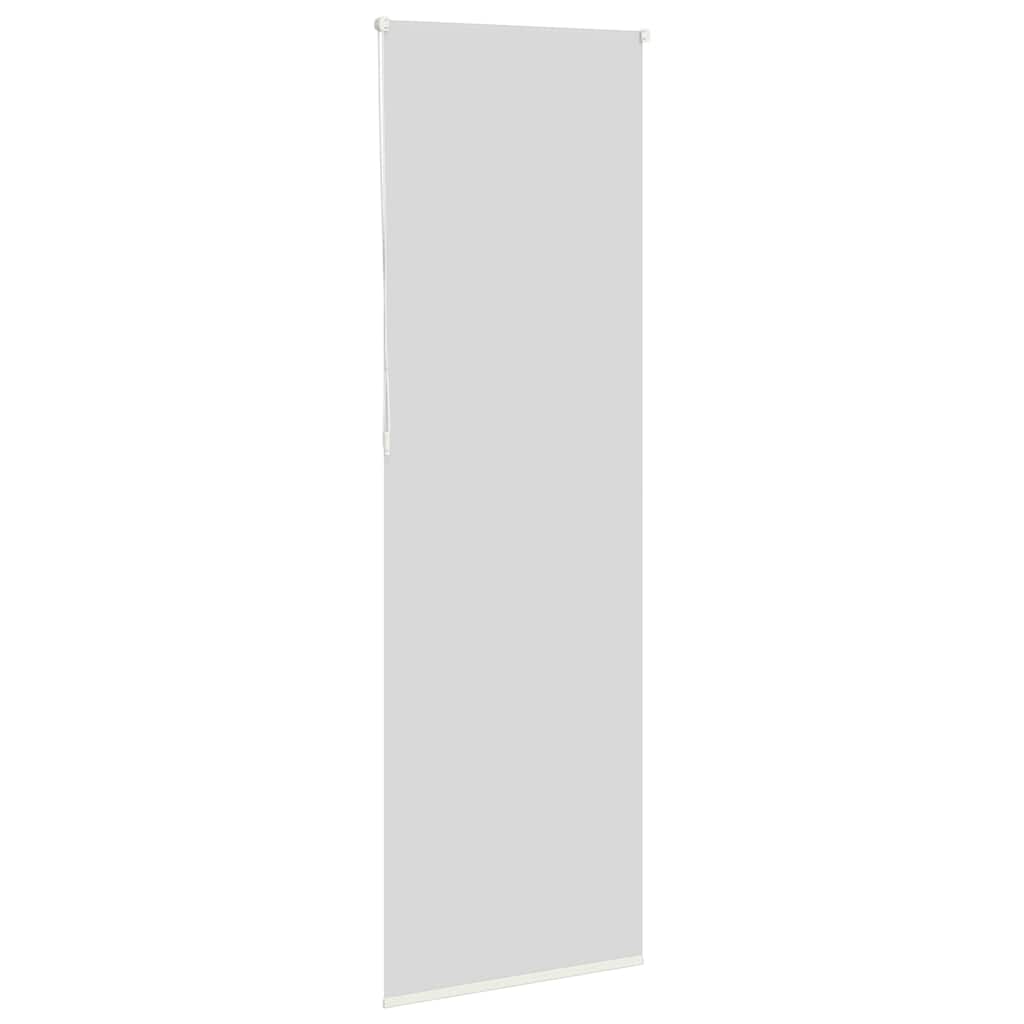 Verdunkelungsrollo Cremeweiß 80x210cm Stoffbreite 75,7 cm