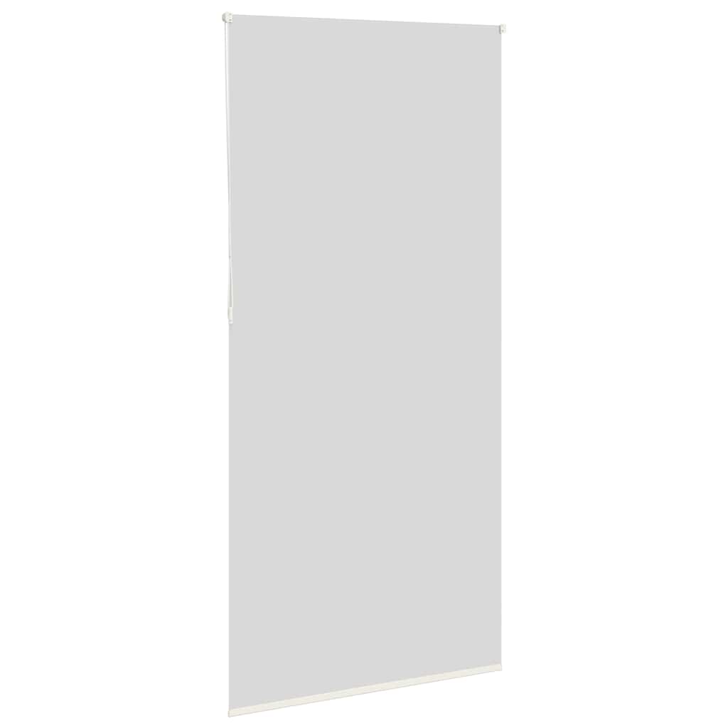 Verdunkelungsrollo Cremeweiß 90x210cm Stoffbreite 85,7 cm