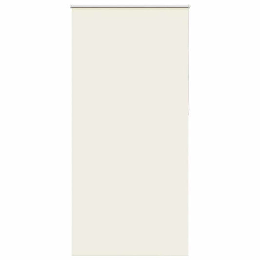 Verdunkelungsrollo Cremeweiß 100x210cm Stoffbreite 95,7cm