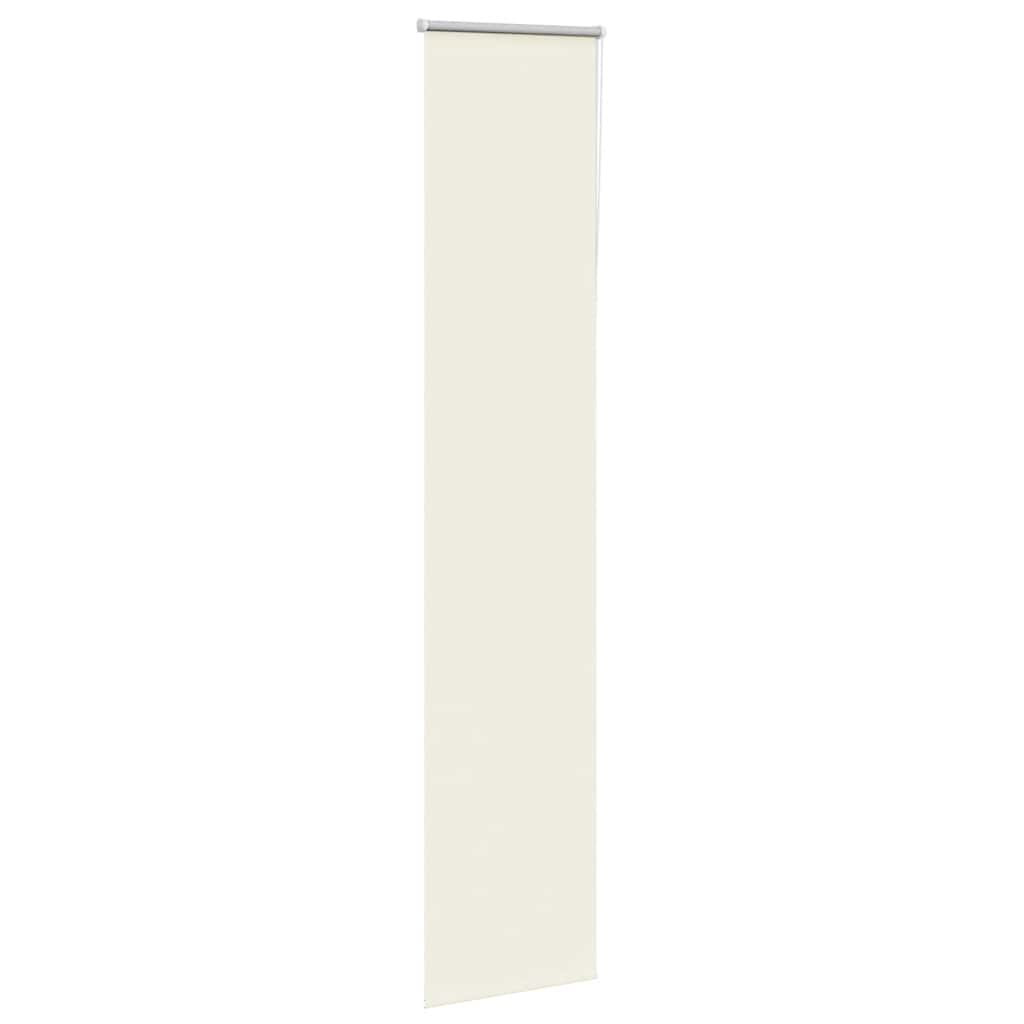 Verdunkelungsrollo Cremeweiß 50x230cm Stoffbreite 45,7 cm
