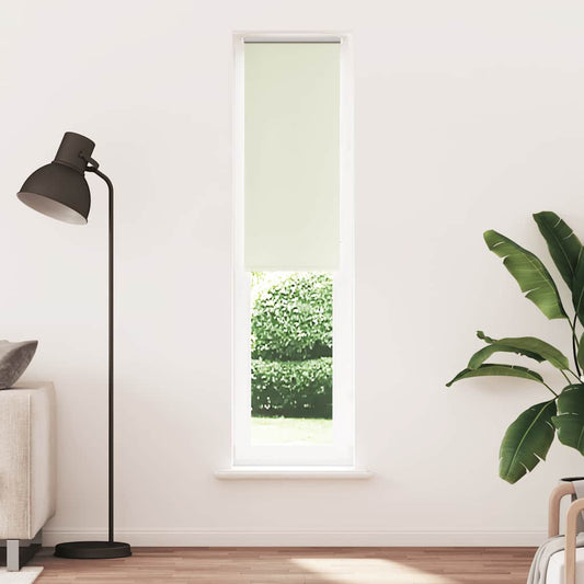 Verdunkelungsrollo Cremeweiß 55x230cm Stoffbreite 50,7 cm