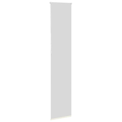 Verdunkelungsrollo Cremeweiß 55x230cm Stoffbreite 50,7 cm