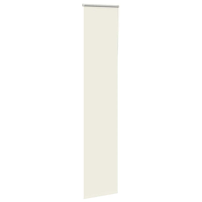 Verdunkelungsrollo Cremeweiß 60x230cm Stoffbreite 55,7 cm