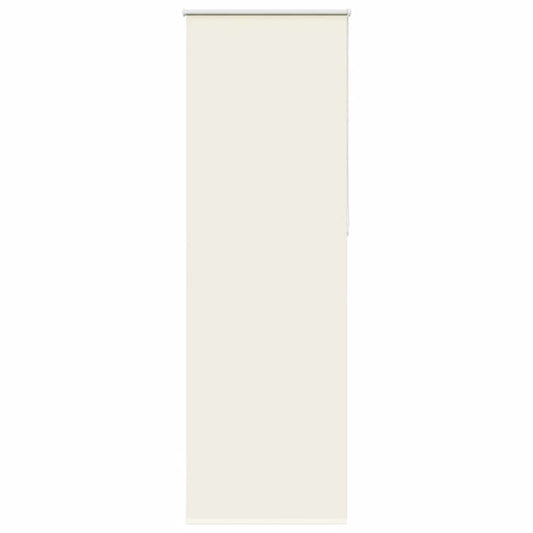 Verdunkelungsrollo Cremeweiß 65x230cm Stoffbreite 60,7 cm