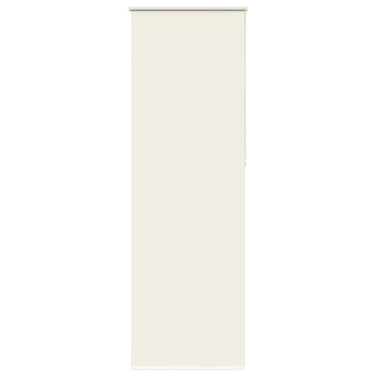 Verdunkelungsrollo Cremeweiß 80x230cm Stoffbreite 75,7 cm