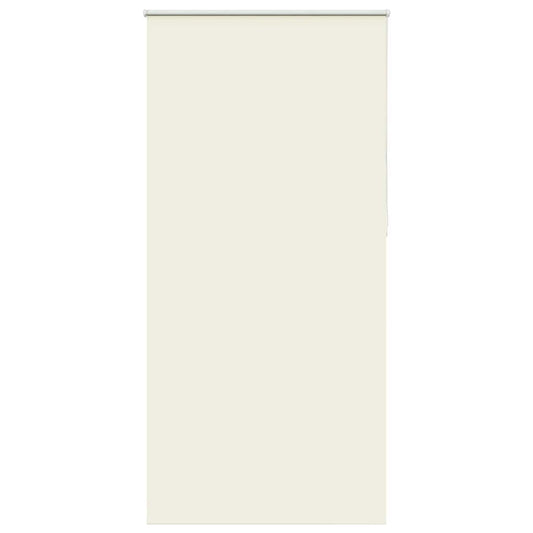 Verdunkelungsrollo Cremeweiß 100x230cm Stoffbreite 95,7cm
