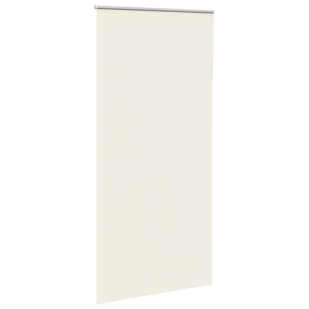 Verdunkelungsrollo Cremeweiß 115x230cm Stoffbreite 110,7cm