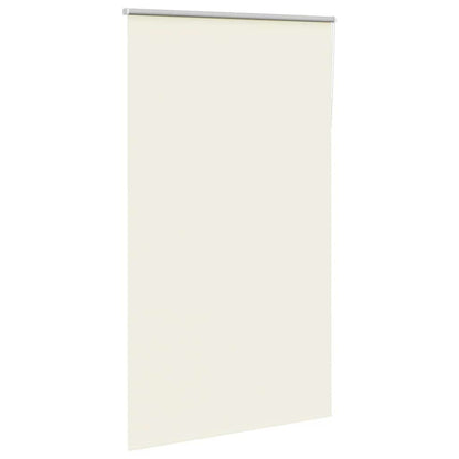 Verdunkelungsrollo Cremeweiß 120x230cm Stoffbreite 116,6cm