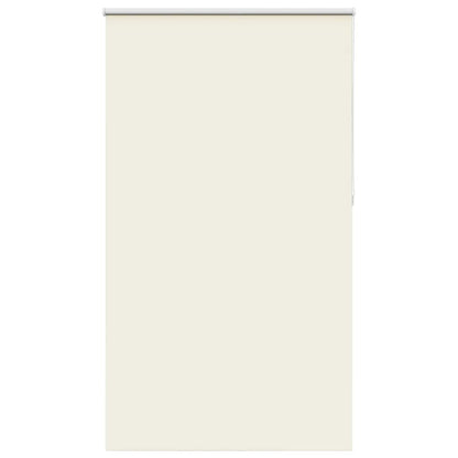 Verdunkelungsrollo Cremeweiß 130x230cm Stoffbreite 126,6cm