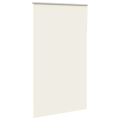 Verdunkelungsrollo Cremeweiß 135x230cm Stoffbreite 131,6cm