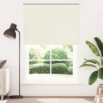 Verdunkelungsrollo Cremeweiß 145x230cm Stoffbreite 141,6cm