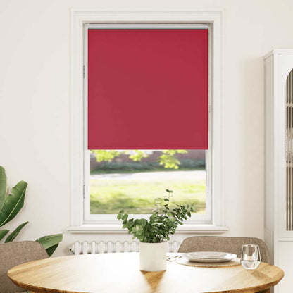 Verdunkelungsrollo Rot 75x175 cm Stoffbreite 70,7 cm Polyester