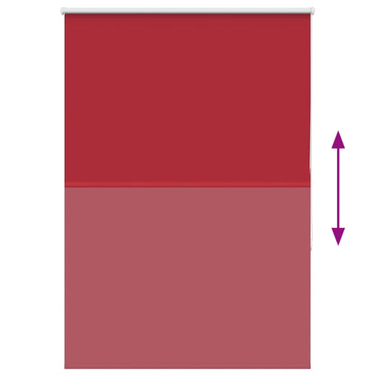 Verdunkelungsrollo Rot 115x175cm Stoffbreite 110,7cm Polyester