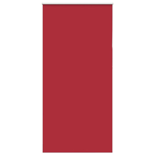 Verdunkelungsrollo Rot 90x230 cm Stoffbreite 85,7 cm Polyester