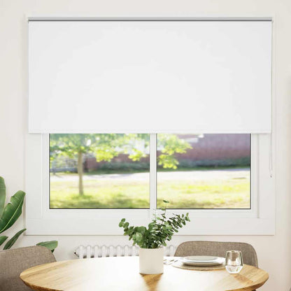 Verdunkelungsrollo Weiß 150x150cm Stoffbreite 146,6cm Polyester