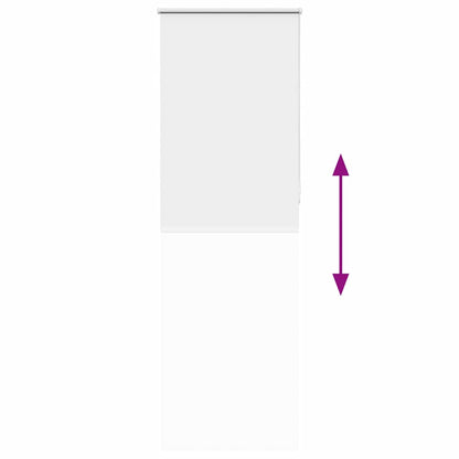 Verdunkelungsrollo Weiß 75x230cm Stoffbreite 70,7 cm Polyester