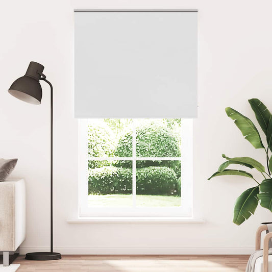 Verdunkelungsrollo Weiß 135x230cm Stoffbreite 131,6cm Polyester