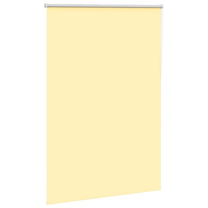 Verdunkelungsrollo Gelb 100x130 cm Stoffbreite 95,7cm Polyester