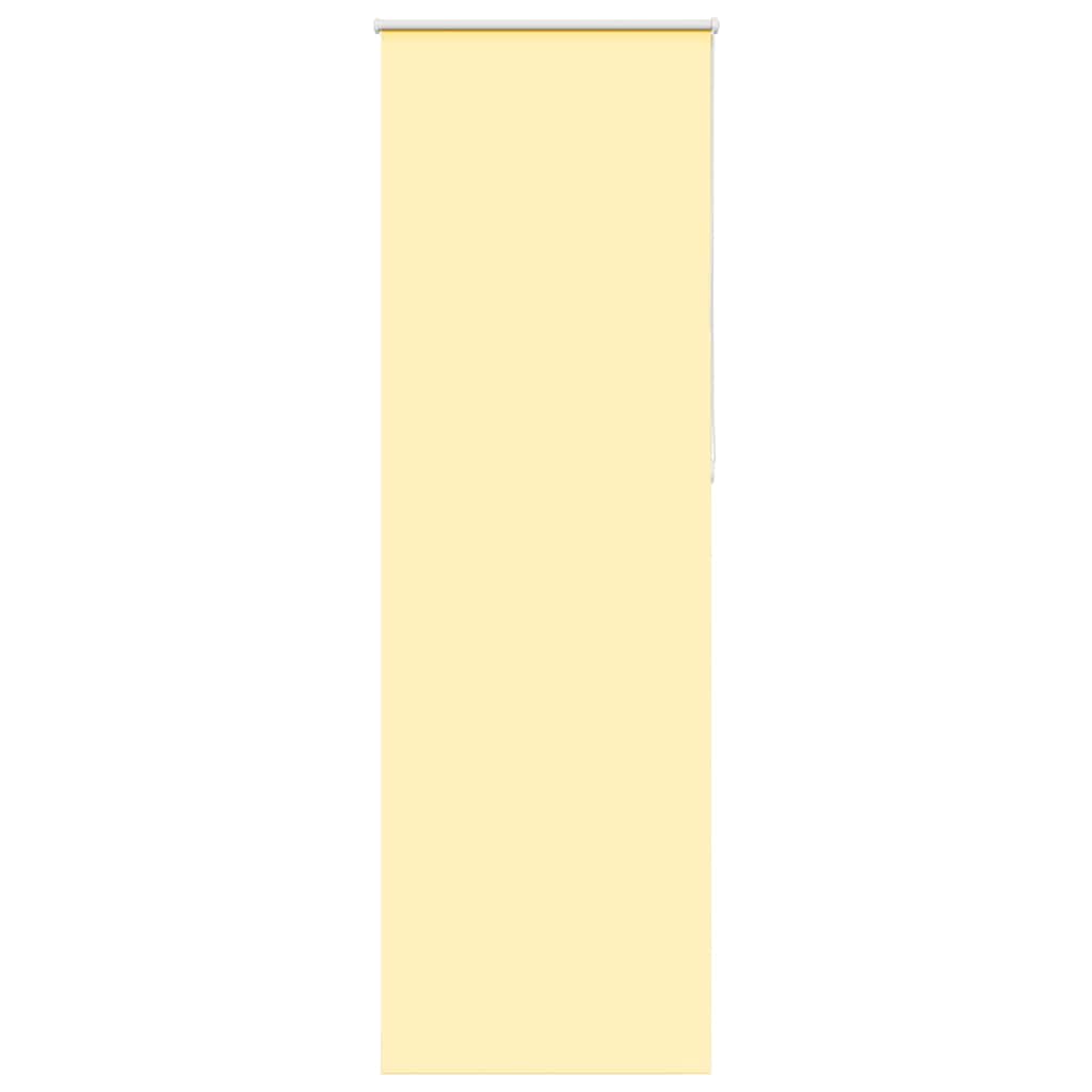 Verdunkelungsrollo Gelb 70x210 cm Stoffbreite 65,7 cm Polyester