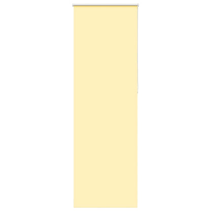 Verdunkelungsrollo Gelb 70x210 cm Stoffbreite 65,7 cm Polyester