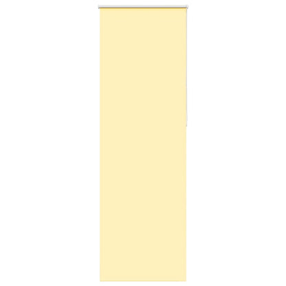 Verdunkelungsrollo Gelb 75x210 cm Stoffbreite 70,7 cm Polyester