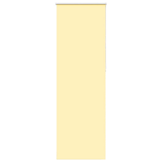 Verdunkelungsrollo Gelb 75x210 cm Stoffbreite 70,7 cm Polyester