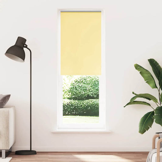 Verdunkelungsrollo Gelb 75x210 cm Stoffbreite 70,7 cm Polyester