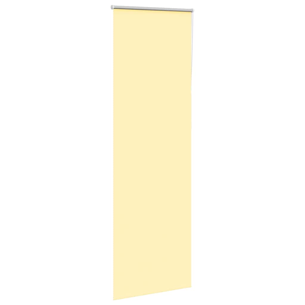 Verdunkelungsrollo Gelb 75x210 cm Stoffbreite 70,7 cm Polyester