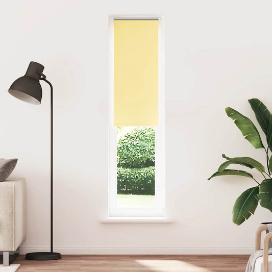 Verdunkelungsrollo Gelb 45x230 cm Stoffbreite 40,7 cm Polyester