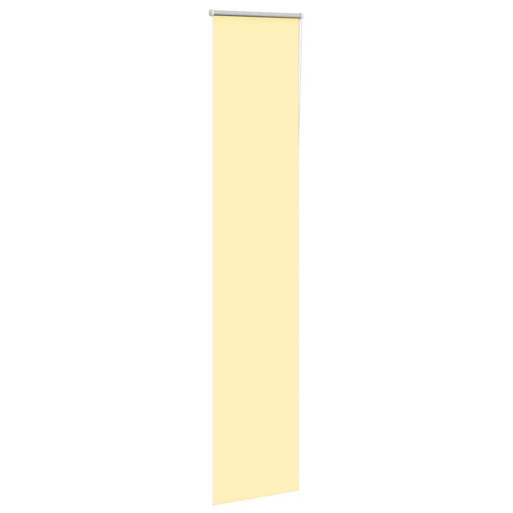 Verdunkelungsrollo Gelb 45x230 cm Stoffbreite 40,7 cm Polyester