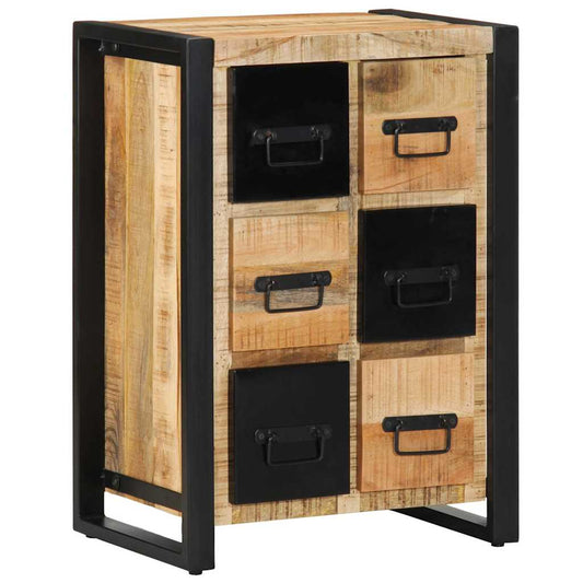Skænk 50x35x70 cm Groft mangotræ