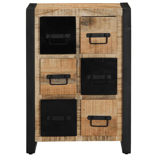 Skænk 50x35x70 cm Groft mangotræ