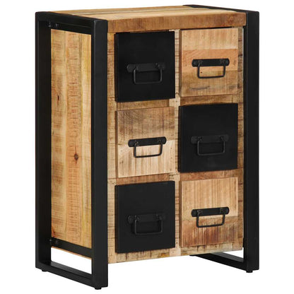 Skænk 50x35x70 cm Groft mangotræ