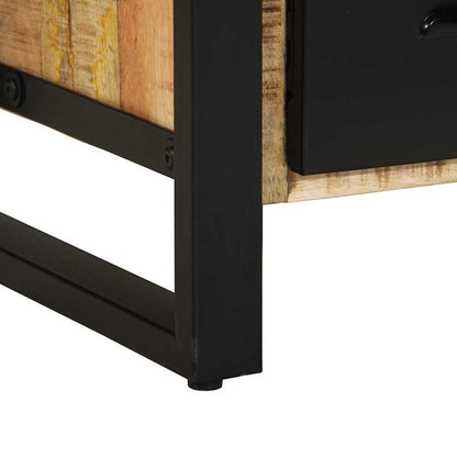 Badezimmer Schrank Braun 55 x 35 x 60 cm Massivholz Mango