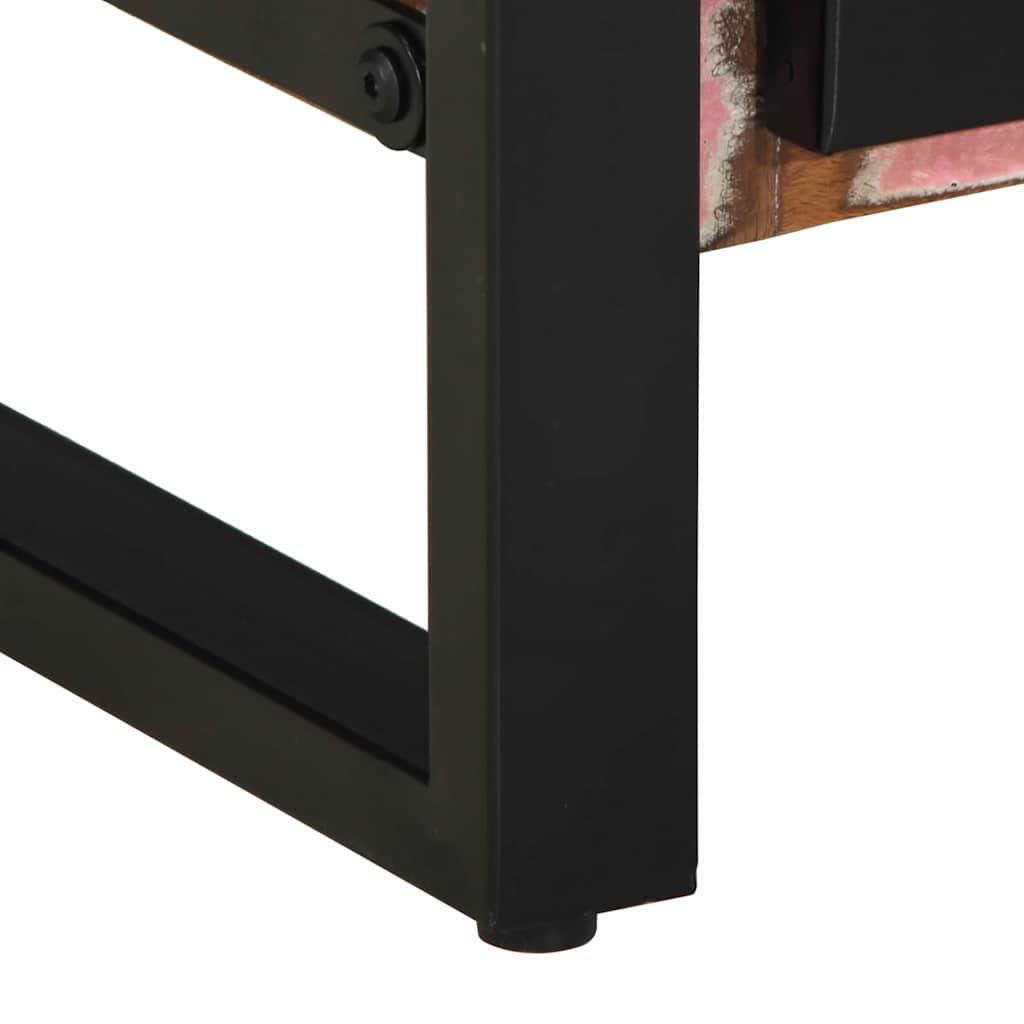 Badezimmerschrank Braun 40 x 35 x 75 cm Massivholz Altholz