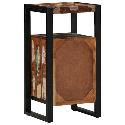 Badezimmerschrank Braun 40 x 35 x 75 cm Massivholz Altholz