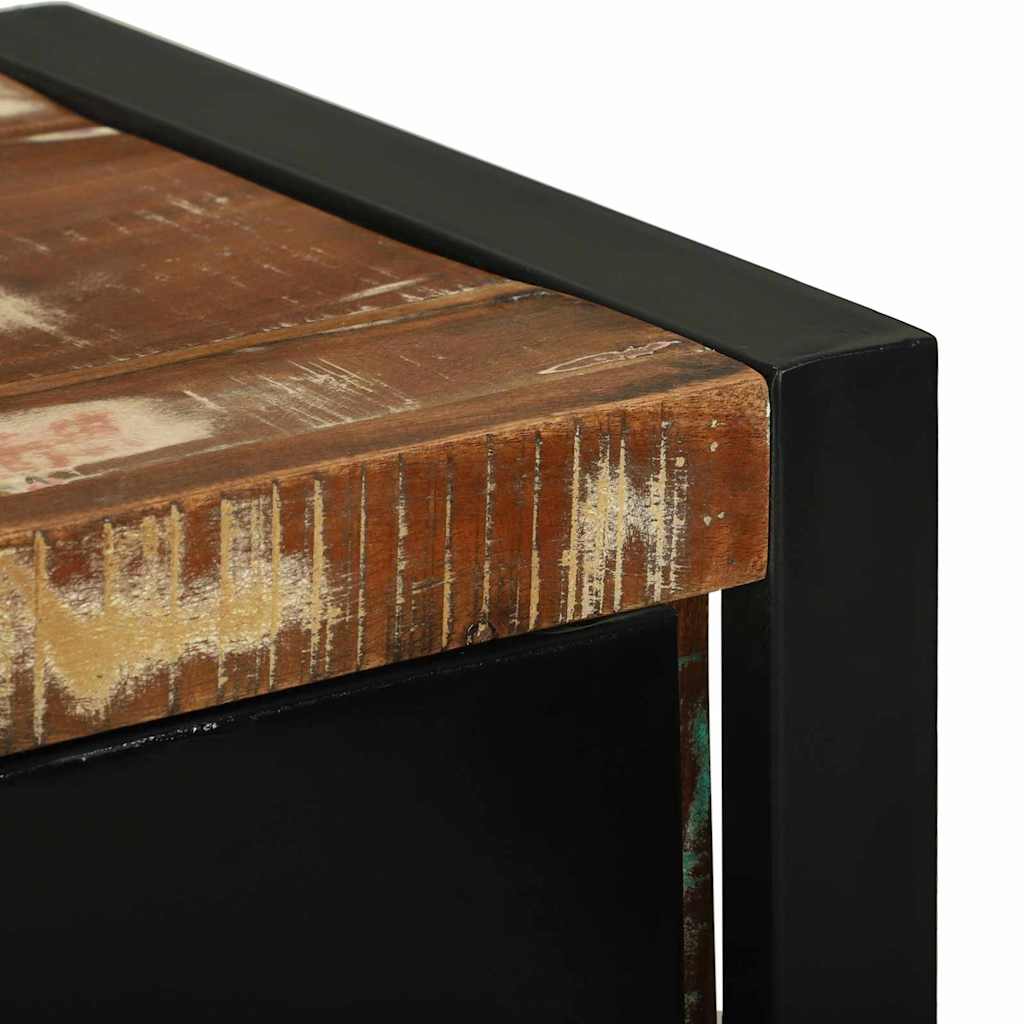 Badezimmerschrank Braun 40 x 35 x 90 cm Massivholz Altholz