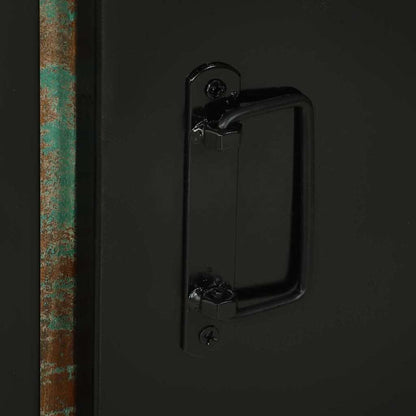 Badezimmerschrank Braun 40 x 35 x 90 cm Massivholz Altholz